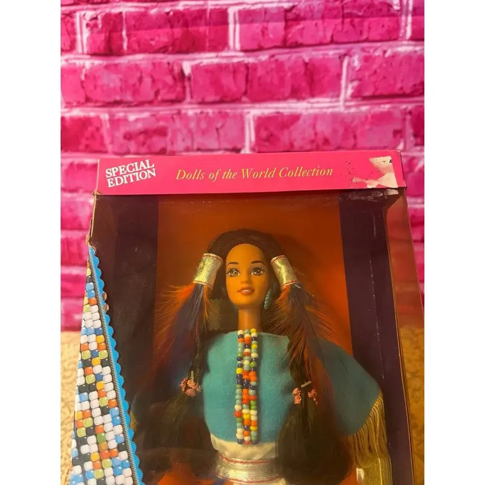Barbie  NATIVE AMERICAN‎  2nd Ed  Dolls of World Collection Spec Ed 1993